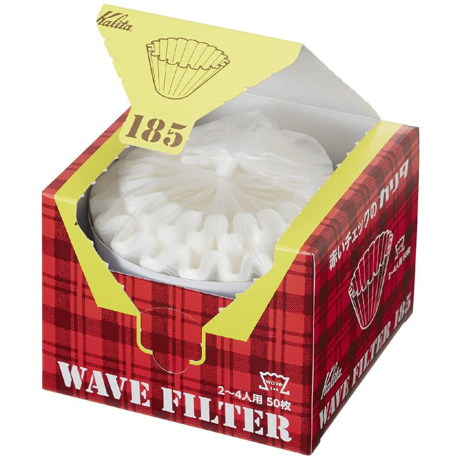 Kalita Wave Filter Papers - 185 Boxed 50 Filters | Ozone Coffee Roasters UK