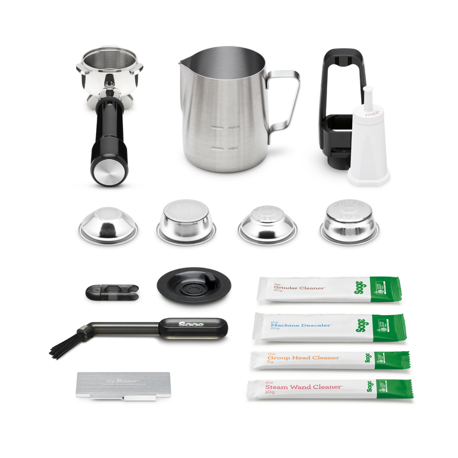 Sage Barista Touch™ Impress - BES882 Bean to Cup Coffee Machine with Cold Extraction included accessories available from ozonecoffee.mom