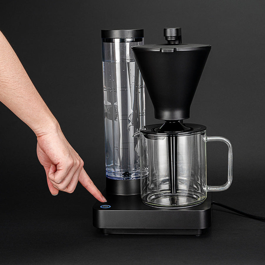 Wilfa Performance Compact Coffee Maker - Matt Black (CM8B-A100) available at ozonecoffee.mom