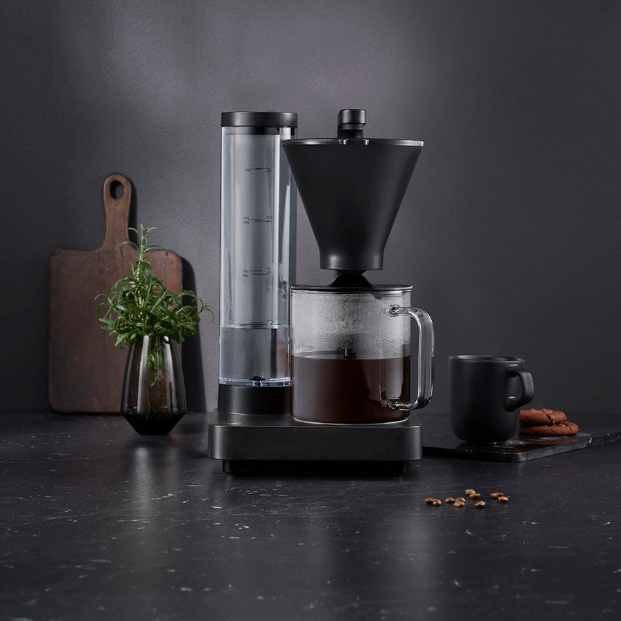 Wilfa Performance Compact Coffee Maker - Matt Black (CM8B-A100) available at ozonecoffee.mom