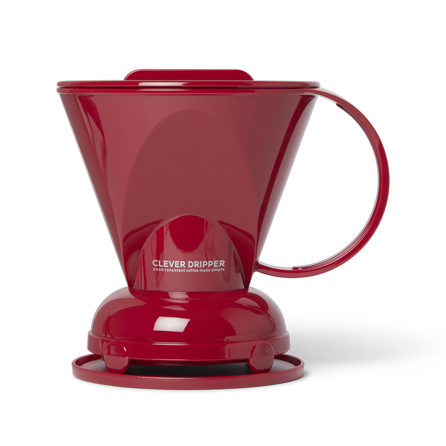 Clever Dripper immersion coffee brewer on a white background