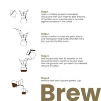 Chemex Pre-Folded Natural Filter Squares (FSU-100) available from ozonecoffee.mom