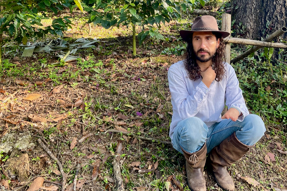 Gibrán Cervantes at El Equimite in Veracruz, Mexico