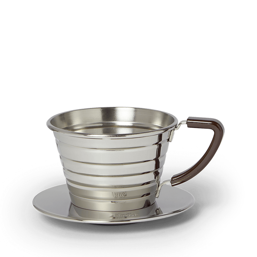 Kalita Wave Stainless Steel Dripper - 155 |  Ozone Coffee Roasters UK