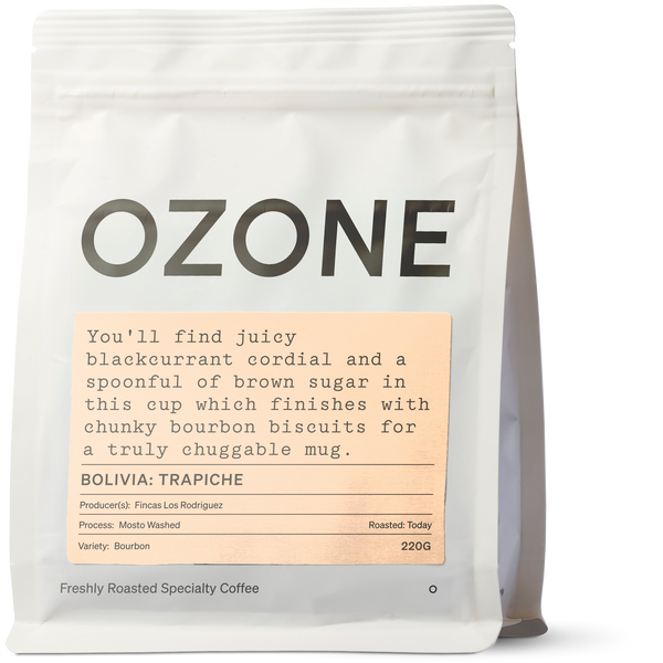 Bolivia Trapiche Mosto Washed Ozone Coffee Bag Image
