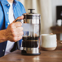 ESPRO P5 French Press Coffee Maker – Polished Stainless Steel (32oz / 946ml)