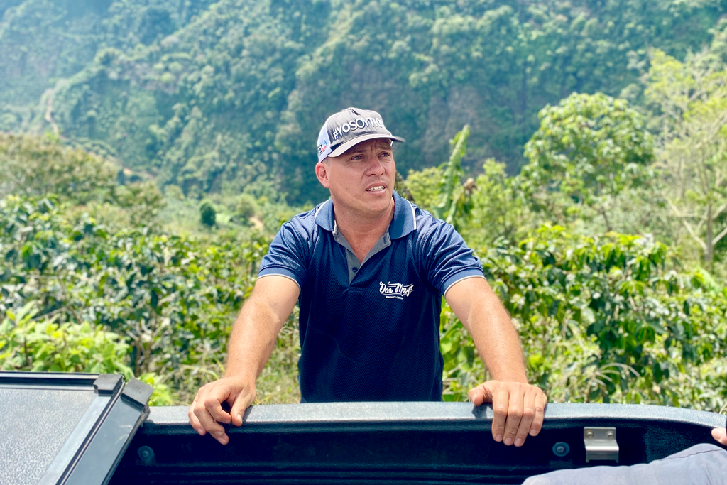 Pablo Bonilla, the manager of the Don Mayo micromill in Tarrazu, Costa Rica.