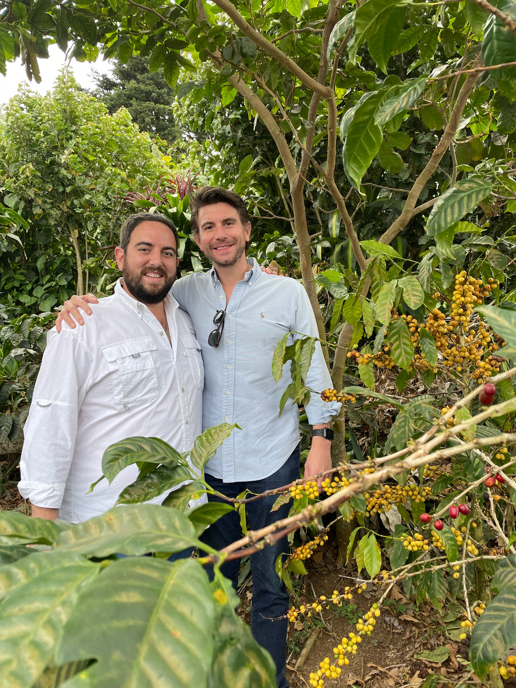 Carmen and Rafael's sons Rafael Jr (L) and Rodrigo (R) Silva
