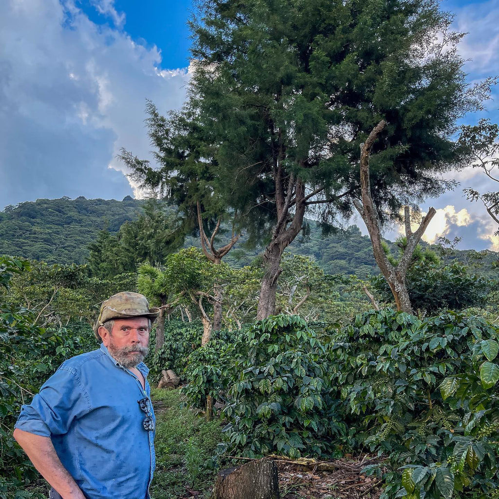Rafael Silva at Finca La Fany