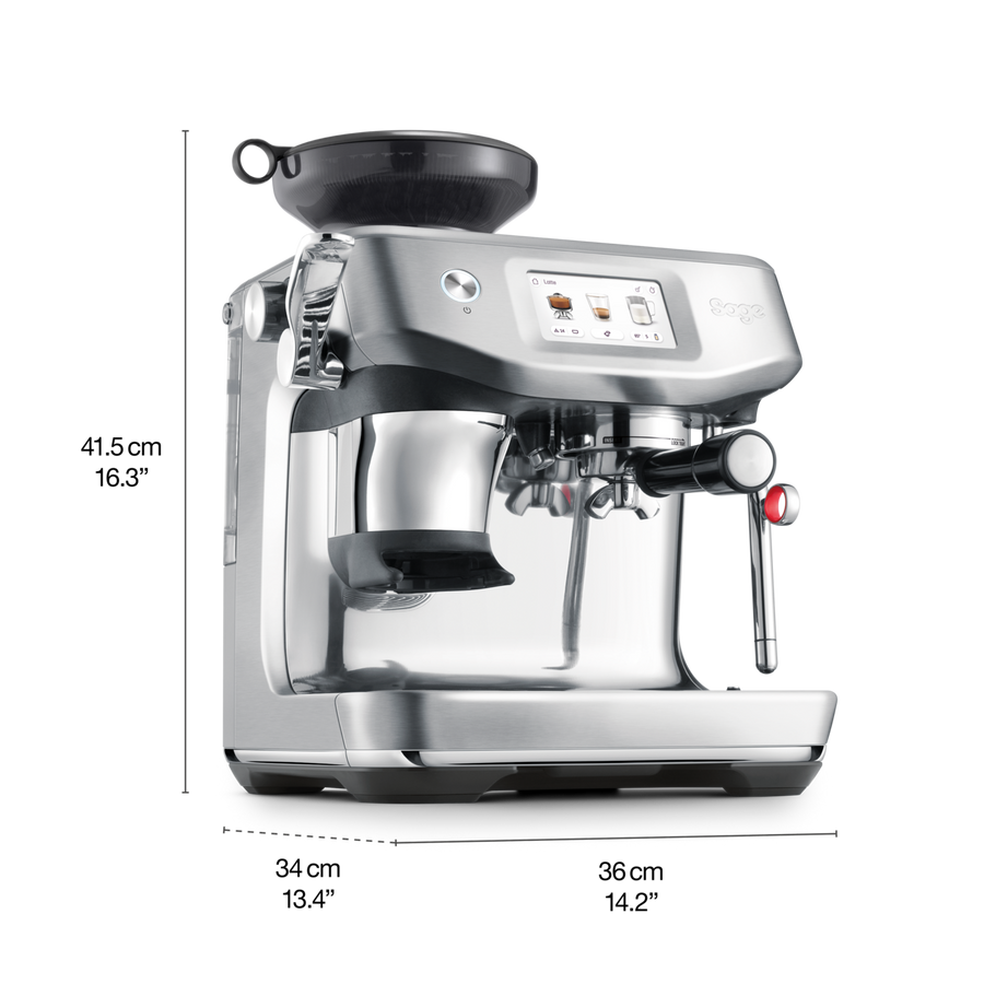 Sage Barista Touch™ Impress - BES882 Bean to Cup Coffee Machine with Cold Extraction available from ozonecoffee.mom