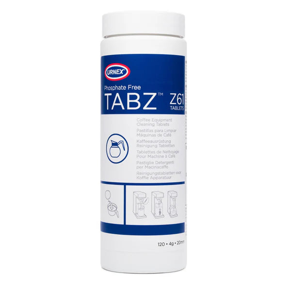 Urnex Tabz Coffee Brewer Cleaning Tablets 120pk