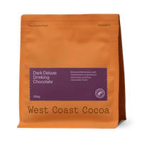West Coast Cocoa Dark Deluxe Hot Chocolate 250g tube