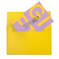 Ozone coffee gift card in purple and yellow colourway