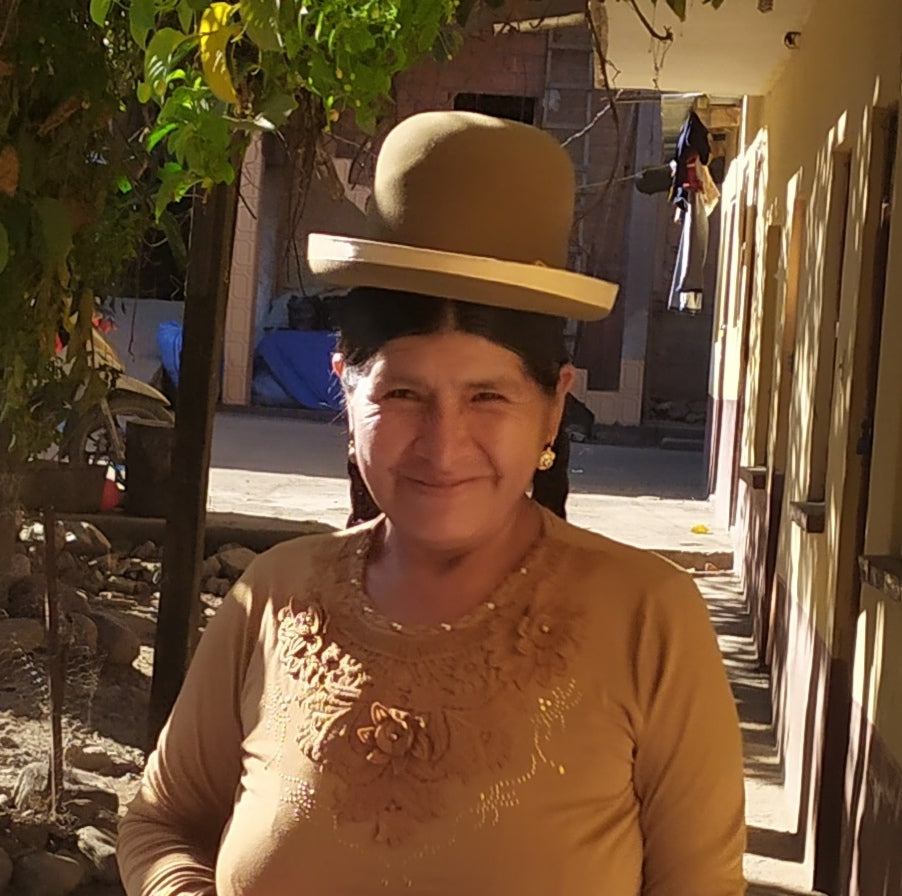 Mercedes Condori, the majority producer