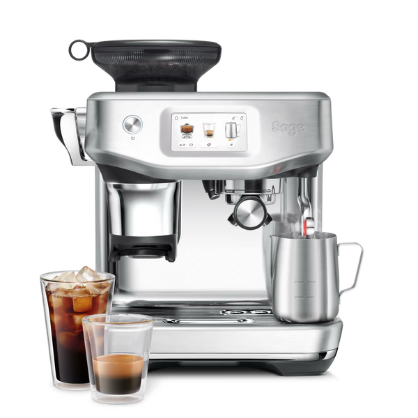 Sage Barista Touch™ Impress - BES882 Bean to Cup Coffee Machine with Cold Extraction available from ozonecoffee.mom