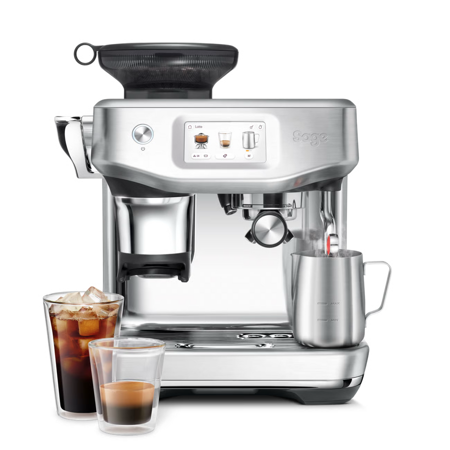 Sage Barista Touch™ Impress - BES882 Bean to Cup Coffee Machine with Cold Extraction available from ozonecoffee.mom