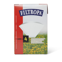 Filtropa filter papers size 4, box of 100 filters