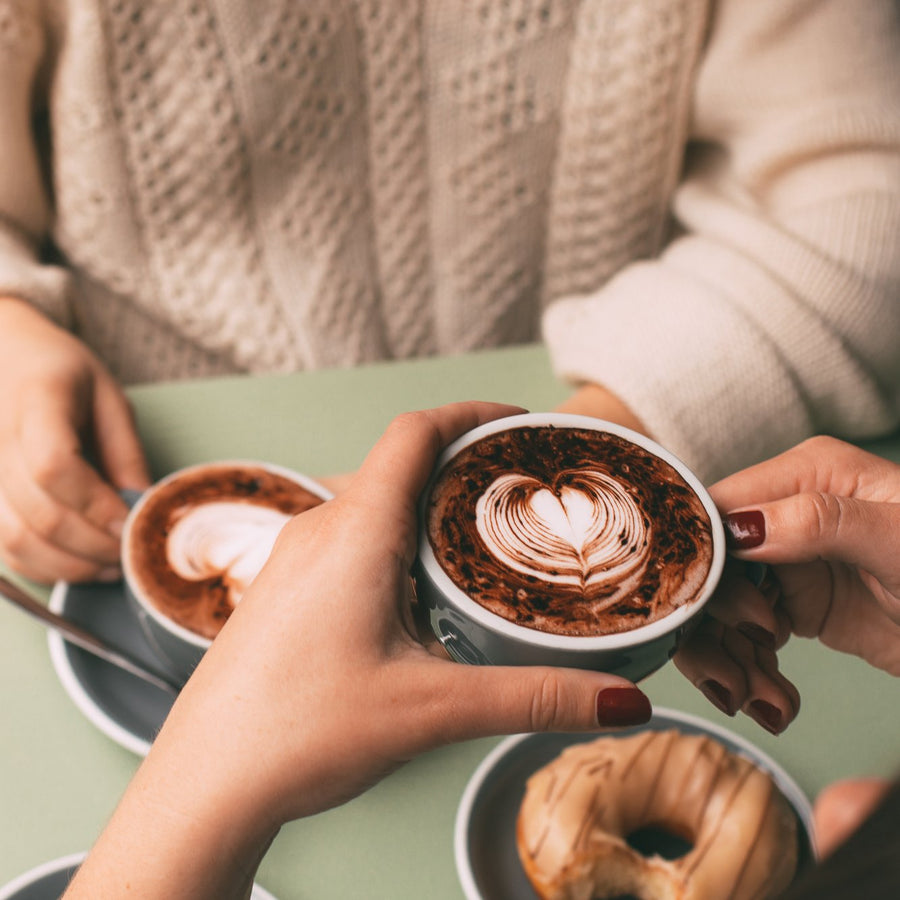 West Coast Cocoa Deluxe Hot Chocolate prepared in a mug