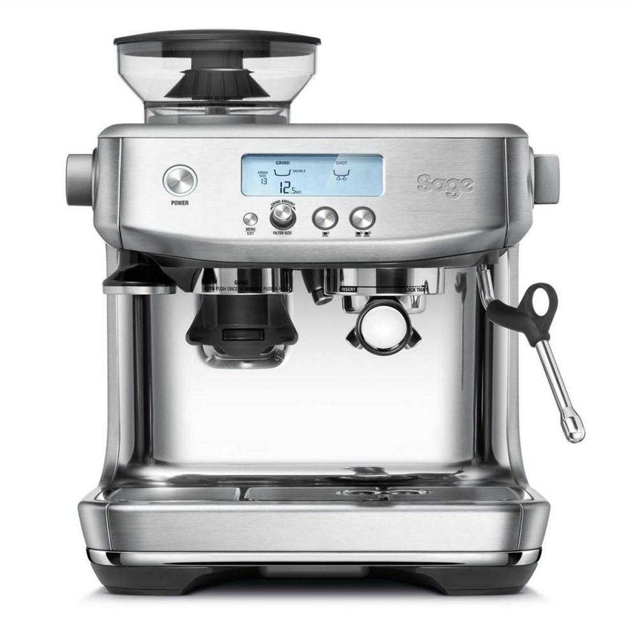 Sage Barista Pro SES878 home espresso machine in brushed stainless steel